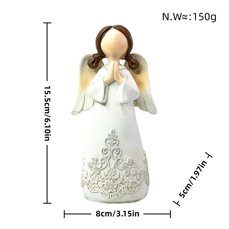 Angel-like decorative figure Bowlift