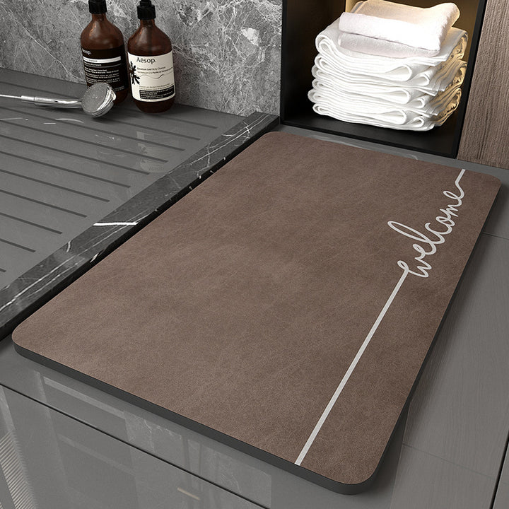 Ultra-Absorbent Bath Mat Bowlift