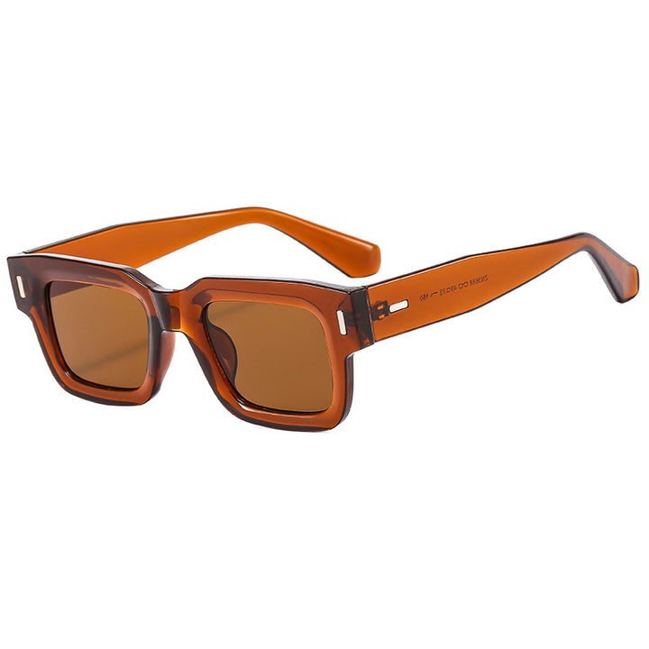 Women's Fashion Square Sunglasses with Robust Frame and Polarized Lenses Bowlift