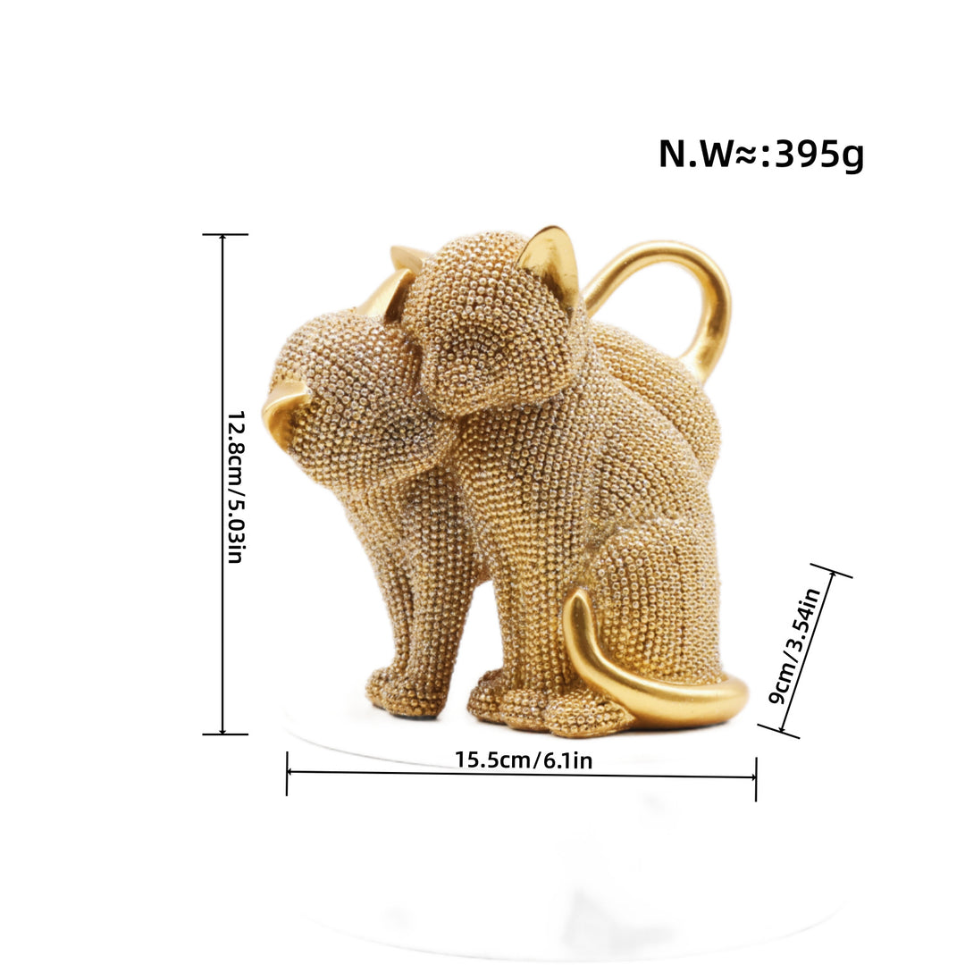 Decorative Cat Figurine Bowlift