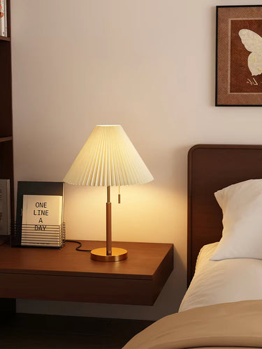 Modern Pleated Table Lamp