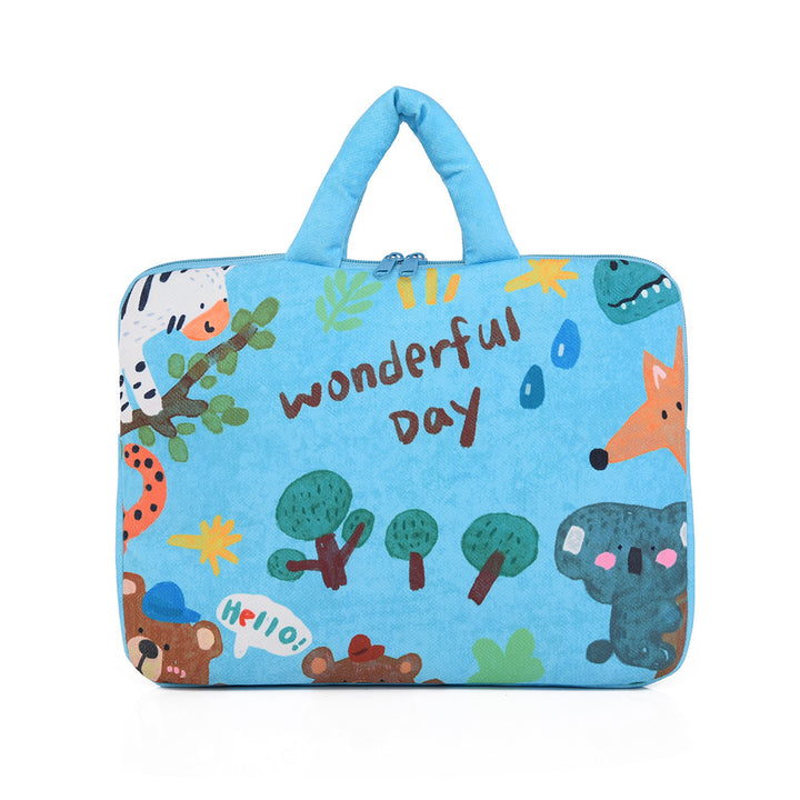Stylish laptop cover with cute dog design Bowlift