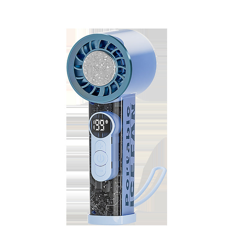 Women's portable air-conditioned fan Bowlift