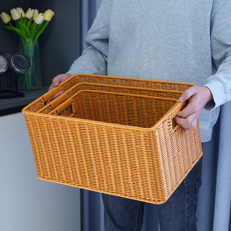 Handwoven Storage Basket Bowlift