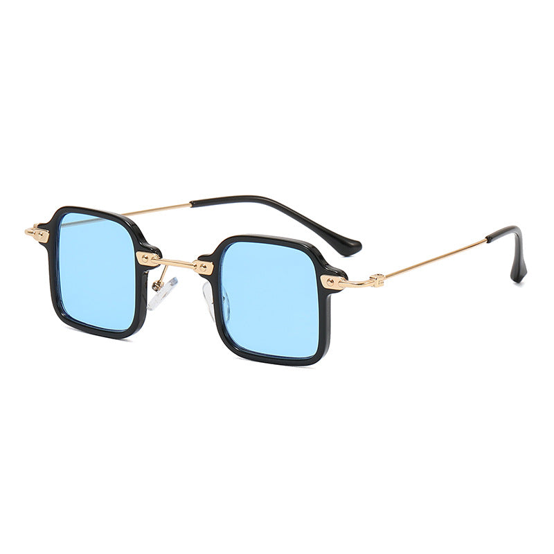 Ladies square fashion sunglasses with stylish metal frame Bowlift