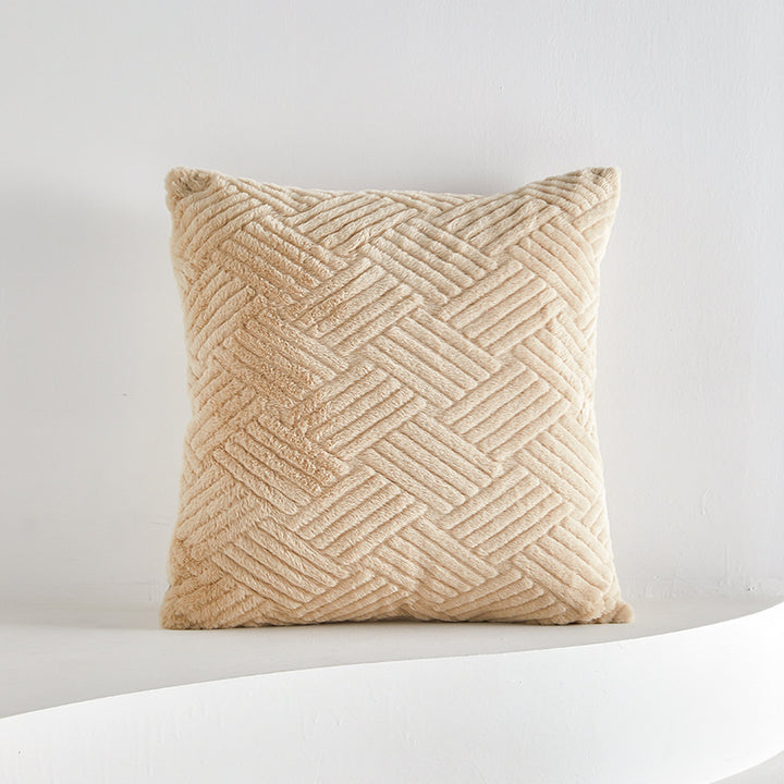 Textured Decorative Throw Pillow