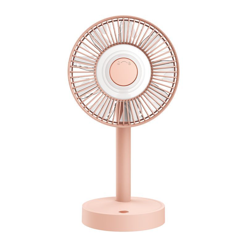 Women's portable table fan with energy-saving motor and oscillating head Bowlift