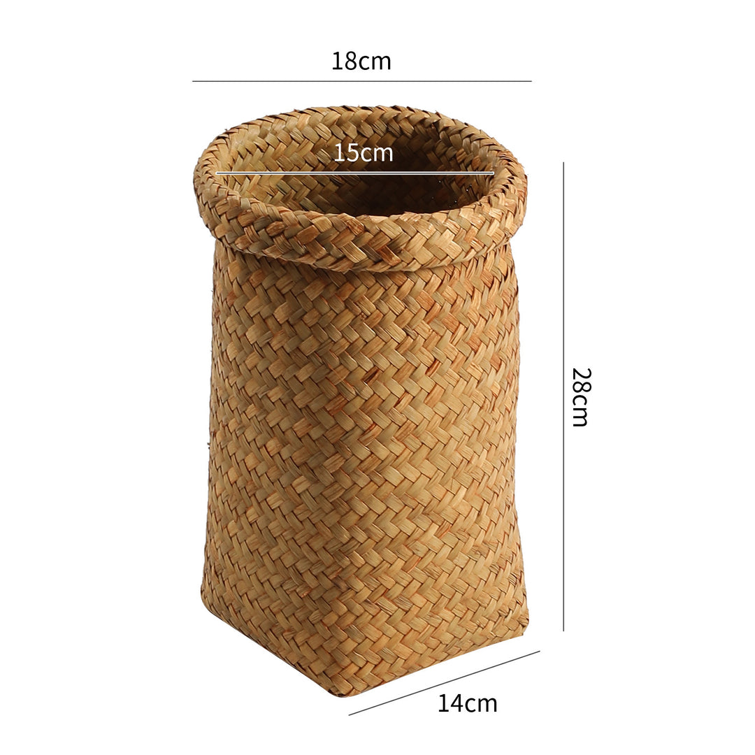 Handwoven Storage Cylinder Bowlift