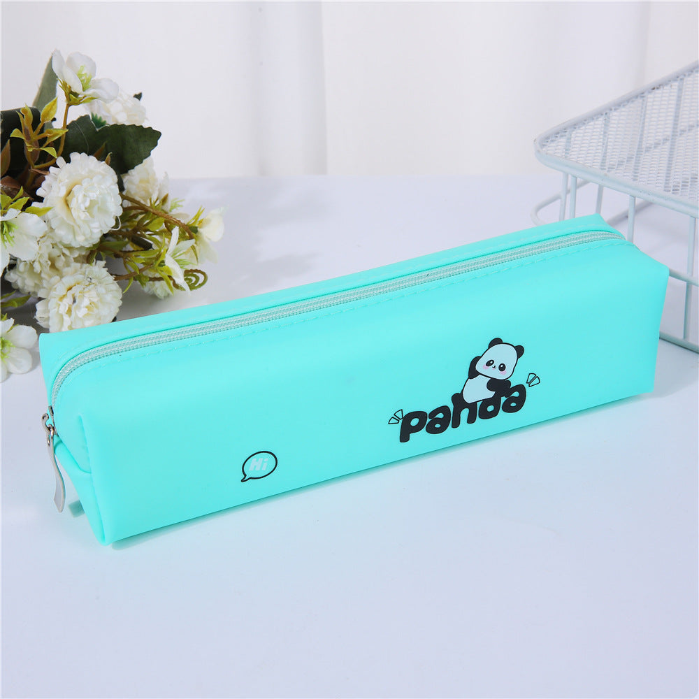 Stylish Panda Print Pencil Case Bowlift