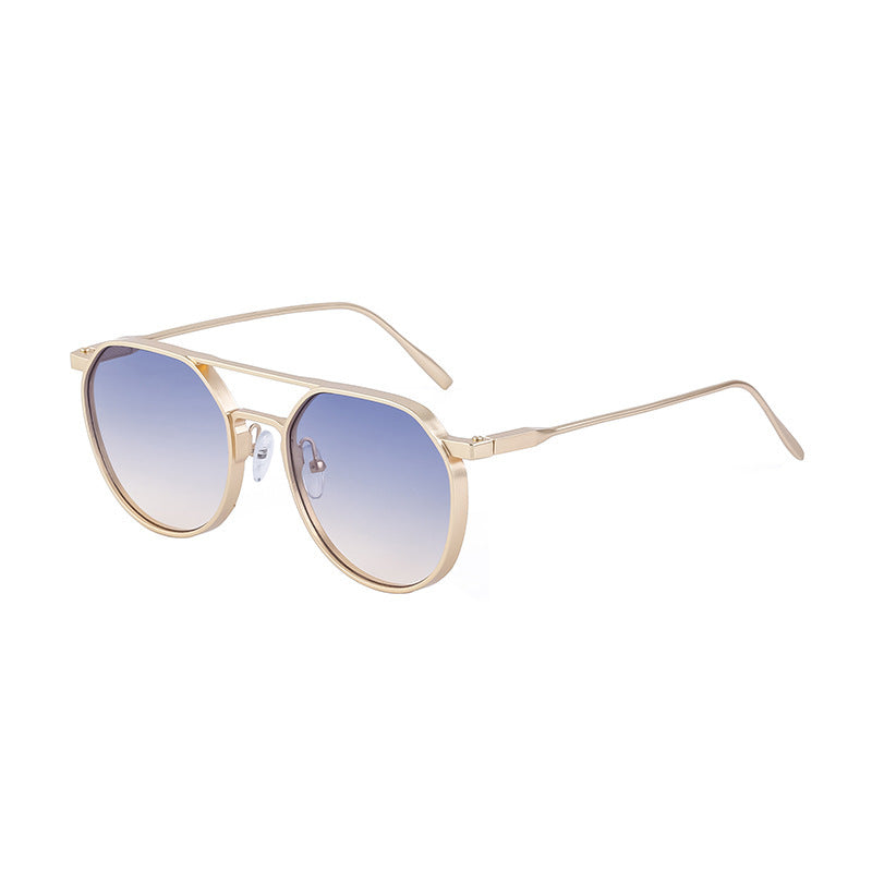 Ladies fashionable sunglasses in stylish round design Bowlift