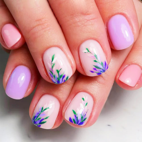 Botanical Floral Nail Art Set Bowlift