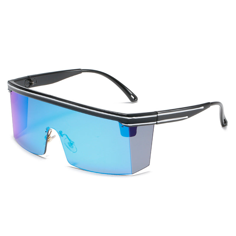 Women's Sporty Sunglasses with Futuristic Design and Unobstructed Field of View Bowlift
