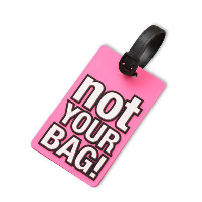 Unisex Luggage Tag with Custom Message Bowlift