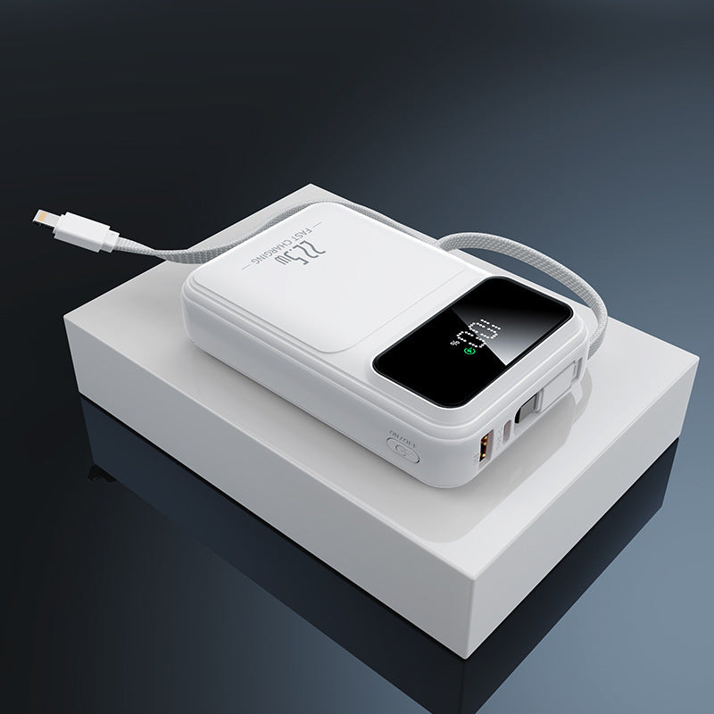 Portable Powerbank with Digital Charge Level Indicator and Fast Charge Function Bowlift