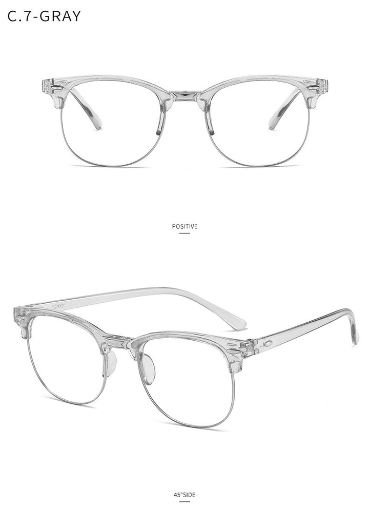 Women's fashionable transparent glasses frame Bowlift