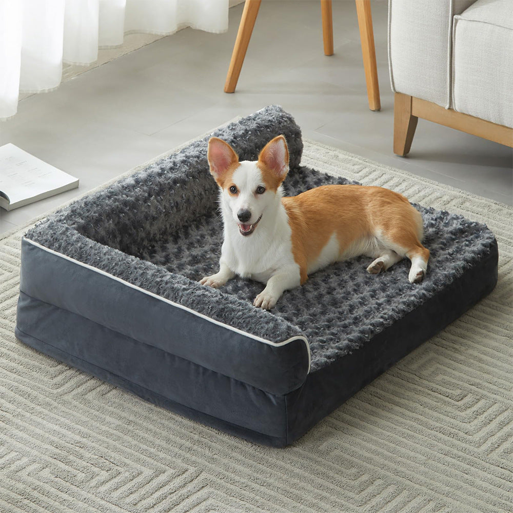 Orthopedic Support  Cushion  Dog Bed