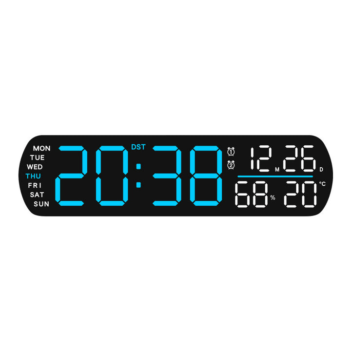 Digital multifunction alarm clock with large LED display Bowlift