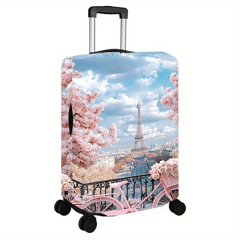 Artistic Illustrated Hard Shell Luggage Bowlift