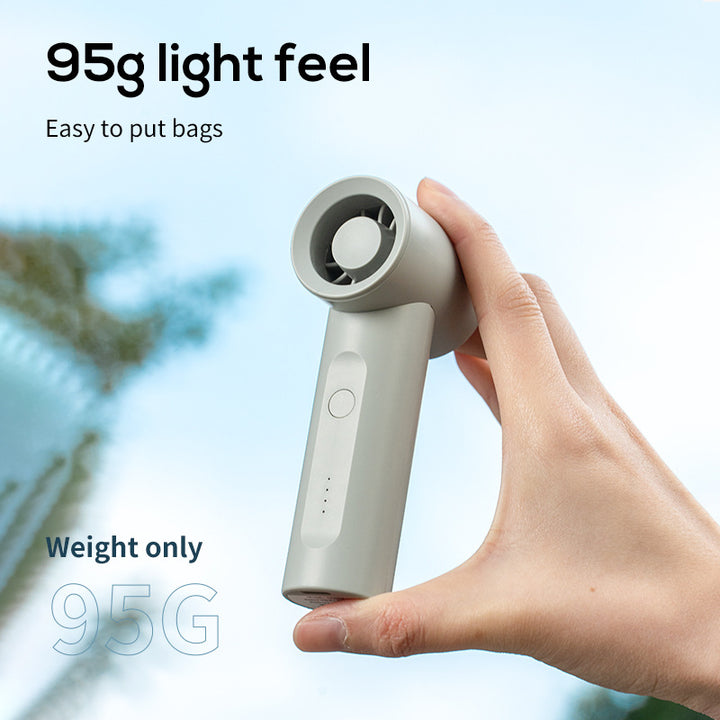 Unisex Ergonomic Handheld Cooling Fan Bowlift