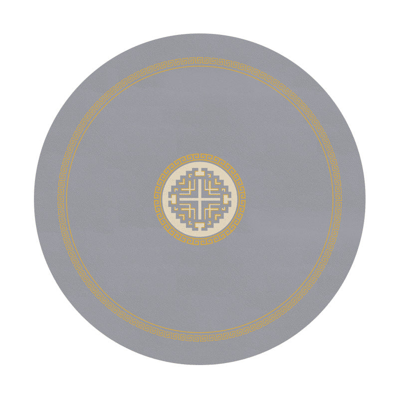 Round Elegant Office Floor Mat Bowlift