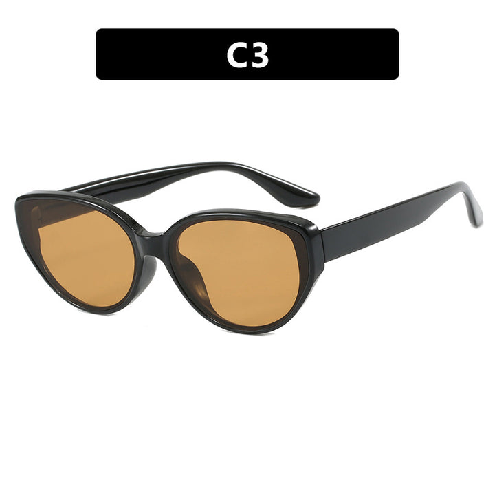 Ladies fashionable sunglasses with unique cat-eye shape Bowlift