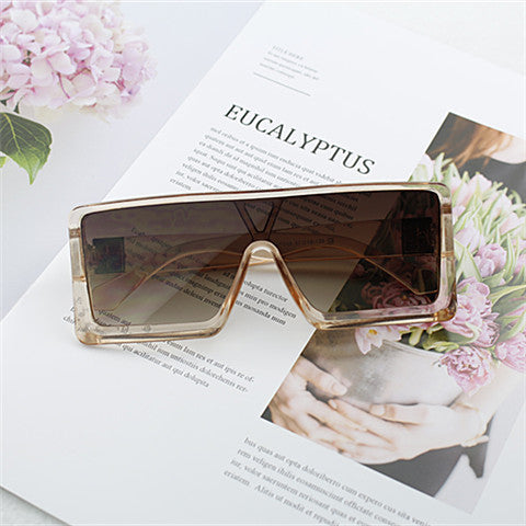 Women's Oversized Sunglasses in Avant-Garde Design Bowlift