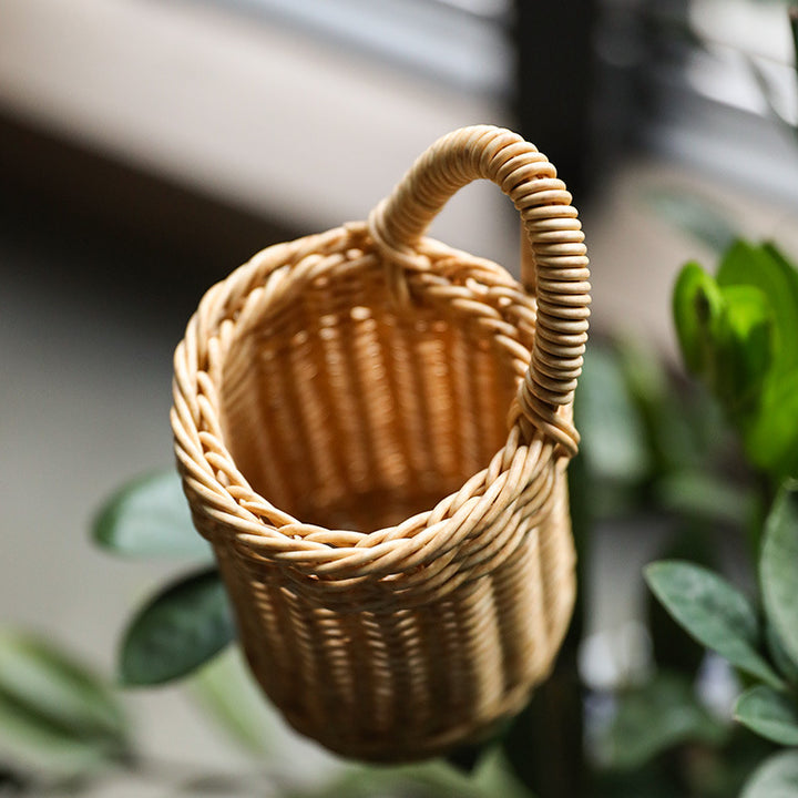 Handwoven Functional Storage Basket Bowlift