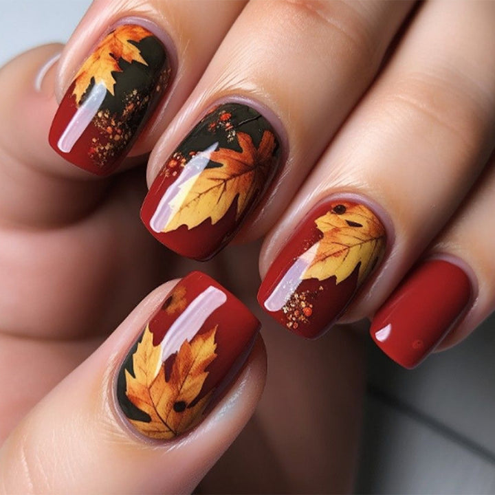 Autumn Nail Art Bowlift