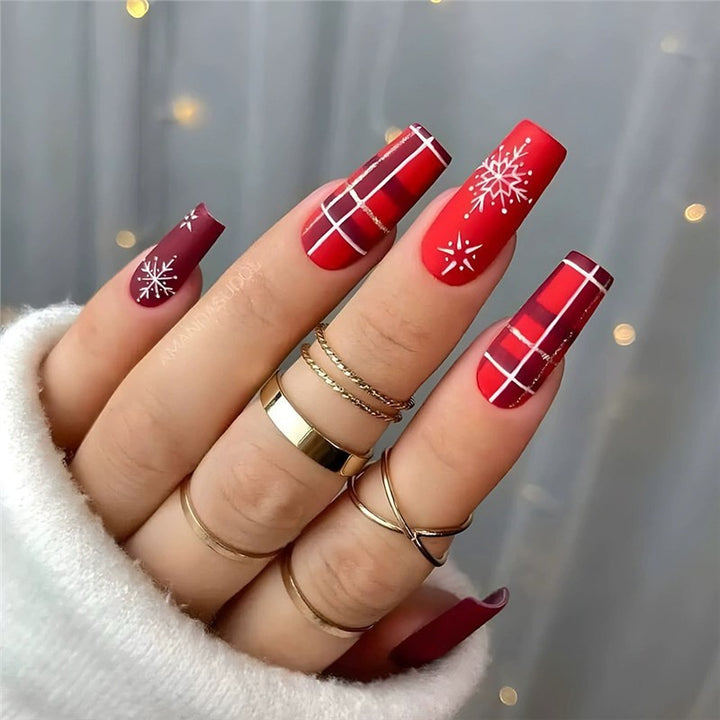 Festive Holiday Nail Art Bowlift