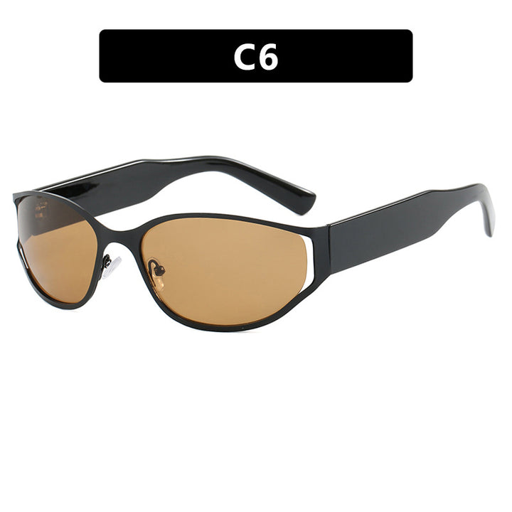 Women's modern sunglasses with elegant contours and protective UV filter Bowlift