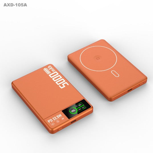 Wireless Powerbank with High-Modern Digital Charging Indicator Bowlift