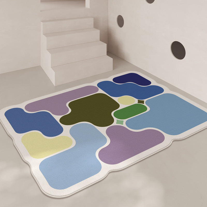 Geometric Abstract Area Rug