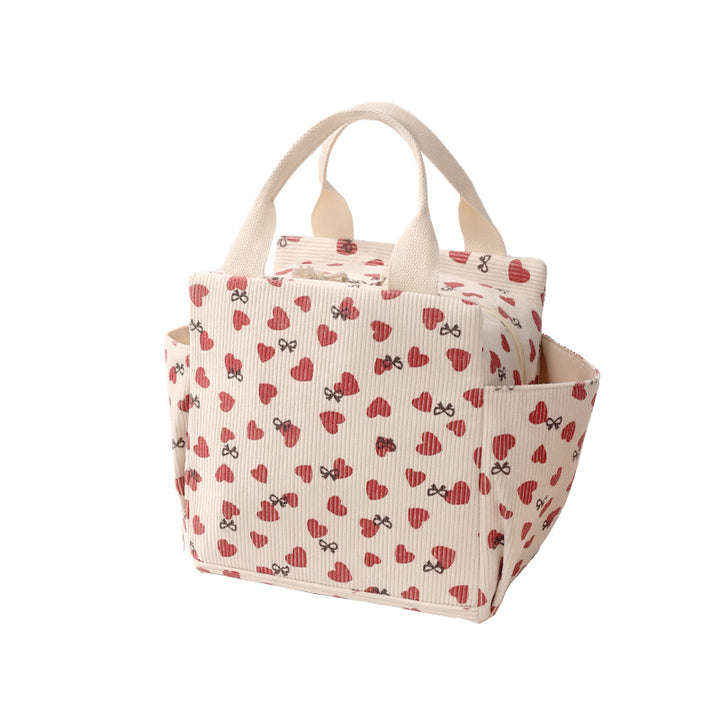 Multi-Pocket Insulated Lunch Tote