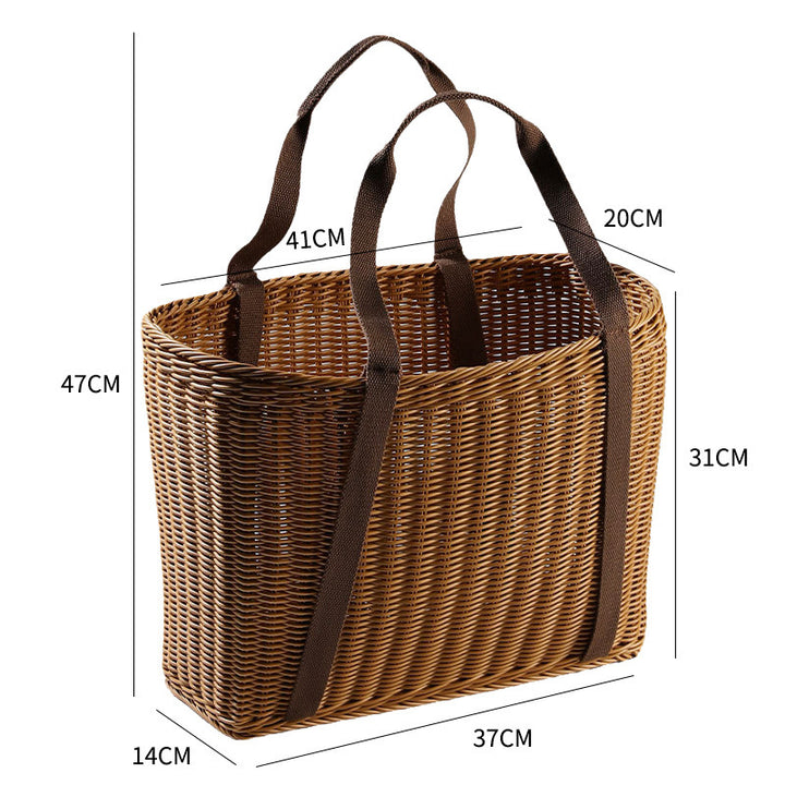 Handwoven Utility Basket Bowlift