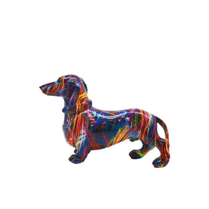 Creative decoration figure of a dachshund Bowlift