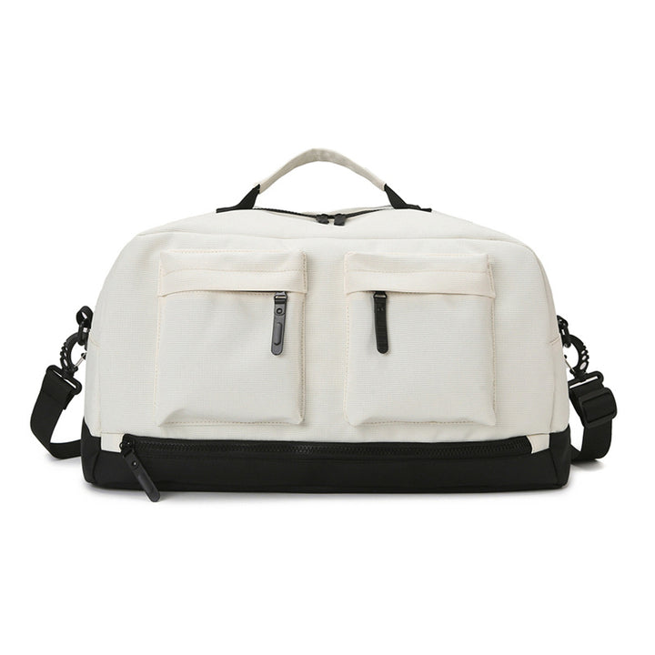 Sporty travel bag with two additional outer pockets Bowlift