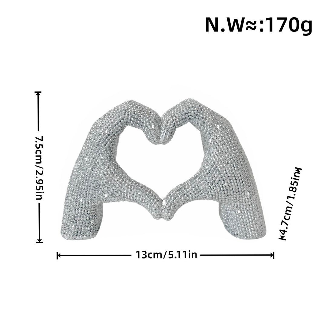 Heart Hand Sculpture Bowlift