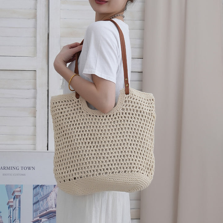 Handcrafted Shopping Bag Made From Durable Natural Material Bowlift