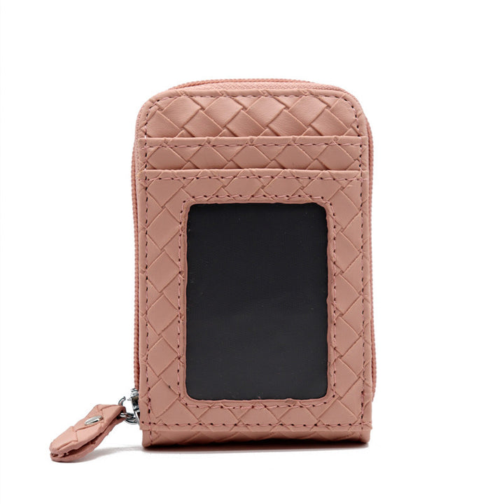Zippered RFID Blocking Card Holder