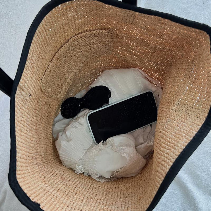 Handmade Tote Bag Made of Natural Materials Bowlift