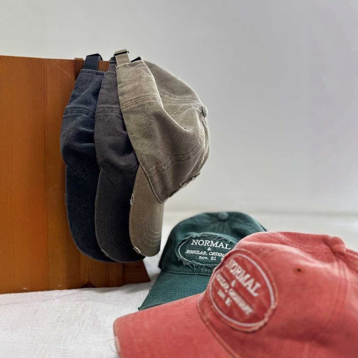 Men's Casual Distressed Baseball Cap Bowlift