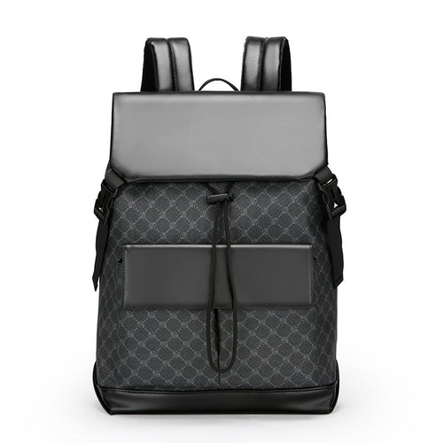 Stylish Water-Resistant Rolltop Backpack Bowlift