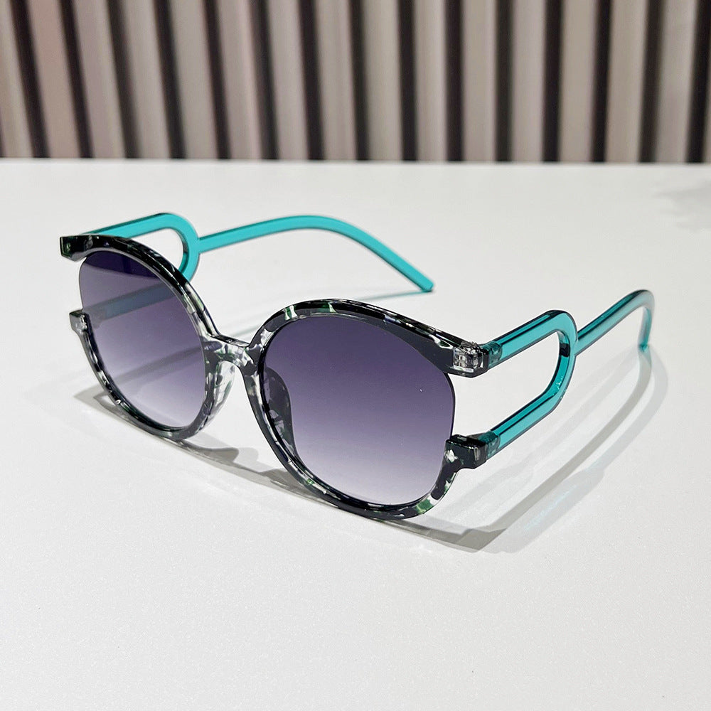 Avant-Garde Circular Frame Sunglasses Bowlift