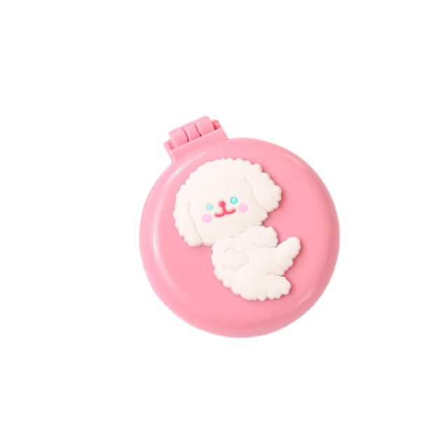 Women sweet and practical Compact Mirror Bowlift