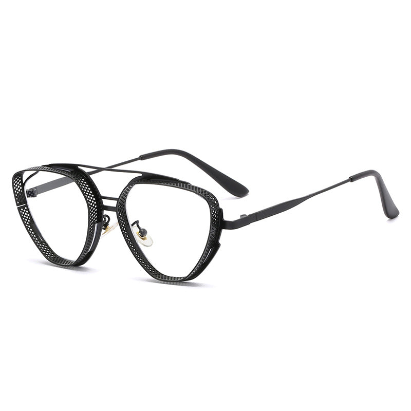 Ladies extravagant sunglasses in modern polygon design Bowlift