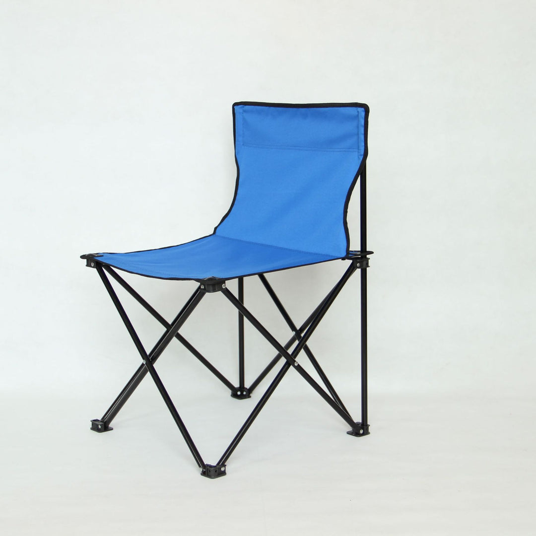 Folding chair with ergonomic backrest and sturdy frame Bowlift