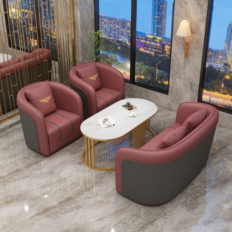 Luxury Upholstered Sofa Set Bowlift
