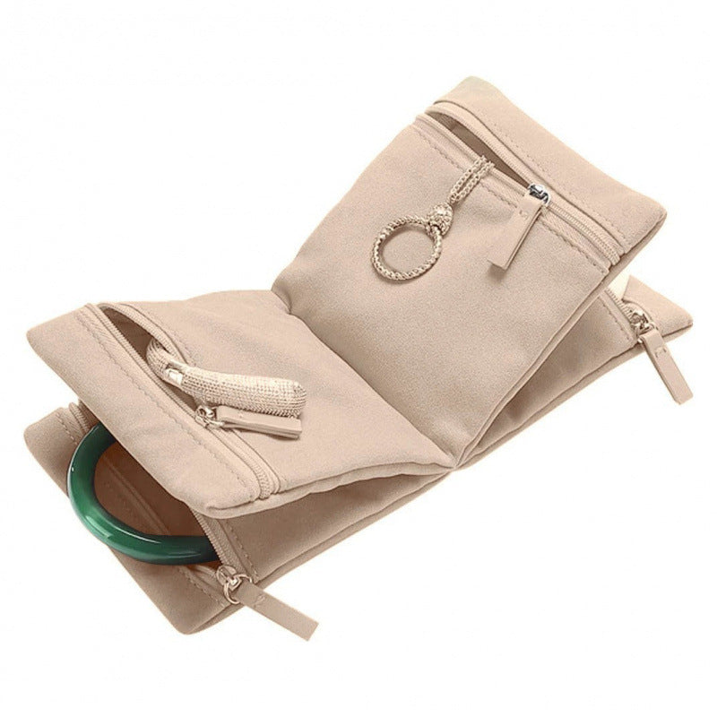 Multifunctional Cosmetic Organizer Bag with Removable Compartments Bowlift