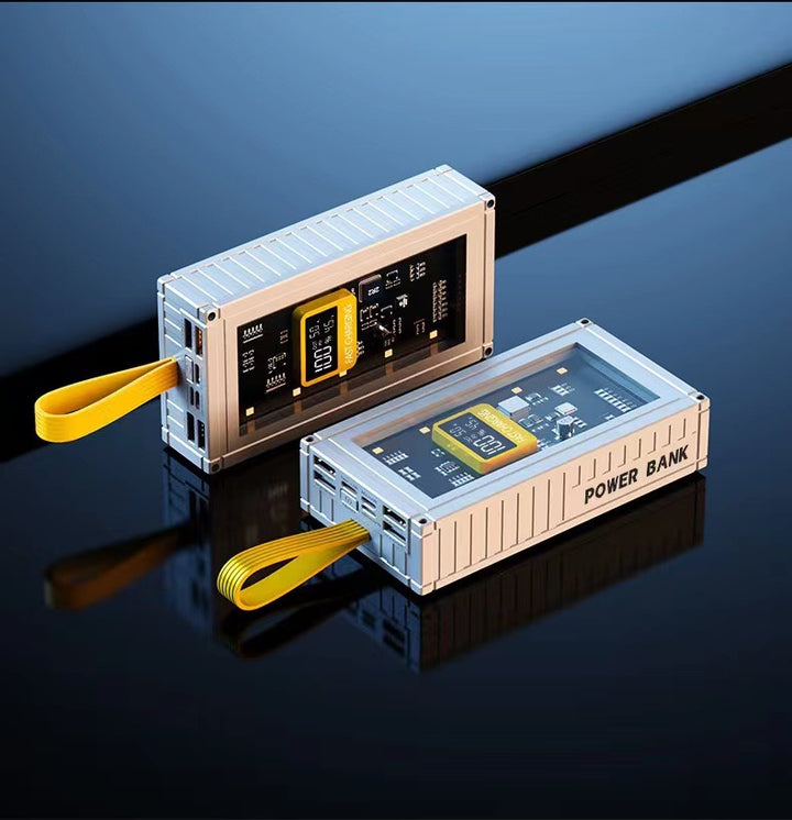 High-performance power bank with LCD display and intelligent charger Bowlift