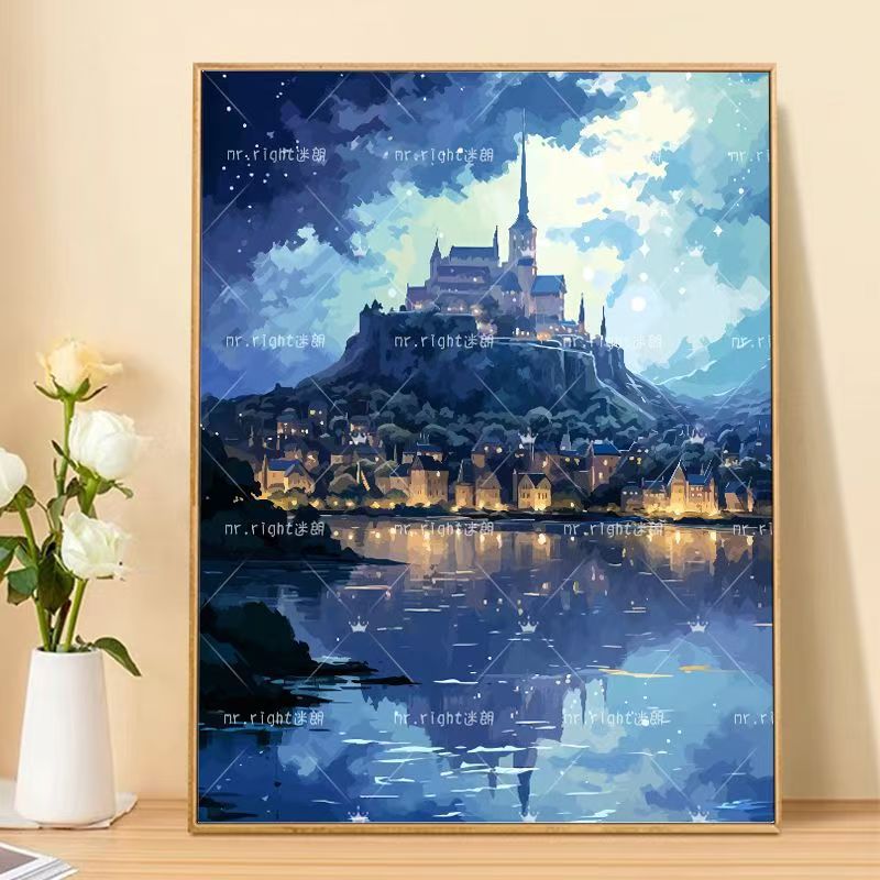 Fantasy Landscape Art Print Bowlift